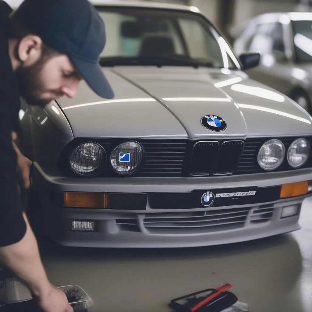 BMW E30 Euro Bumper Conversion