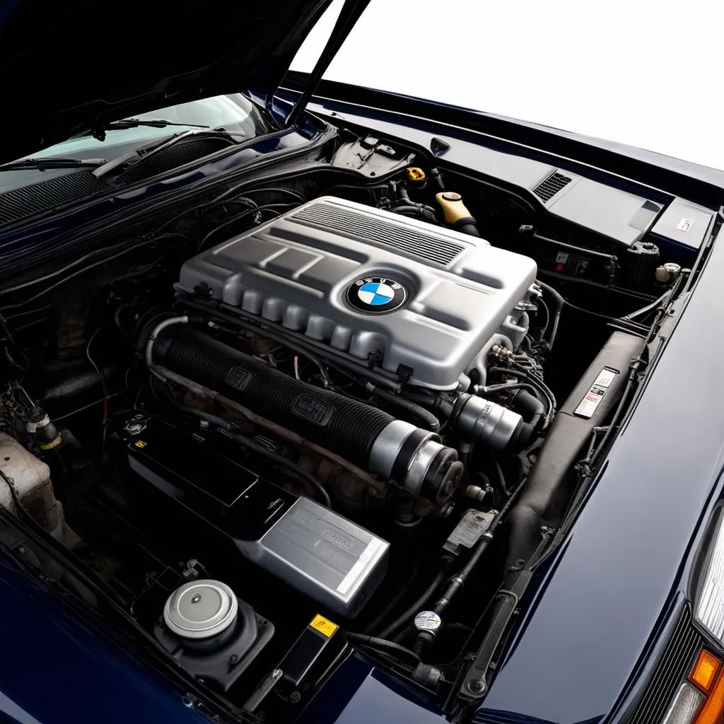 BMW E31 Engine Bay