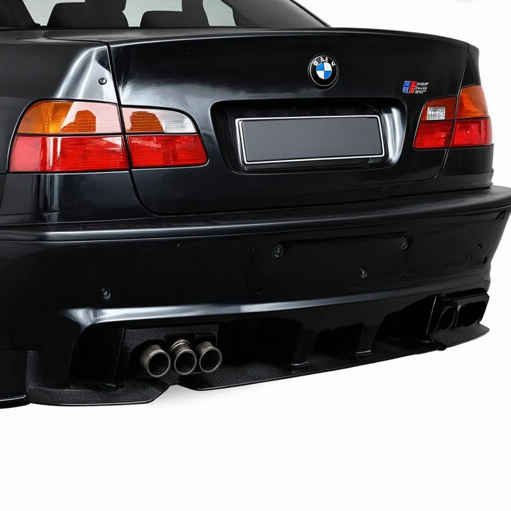 Rear Bumper BMW E46 M3 Style