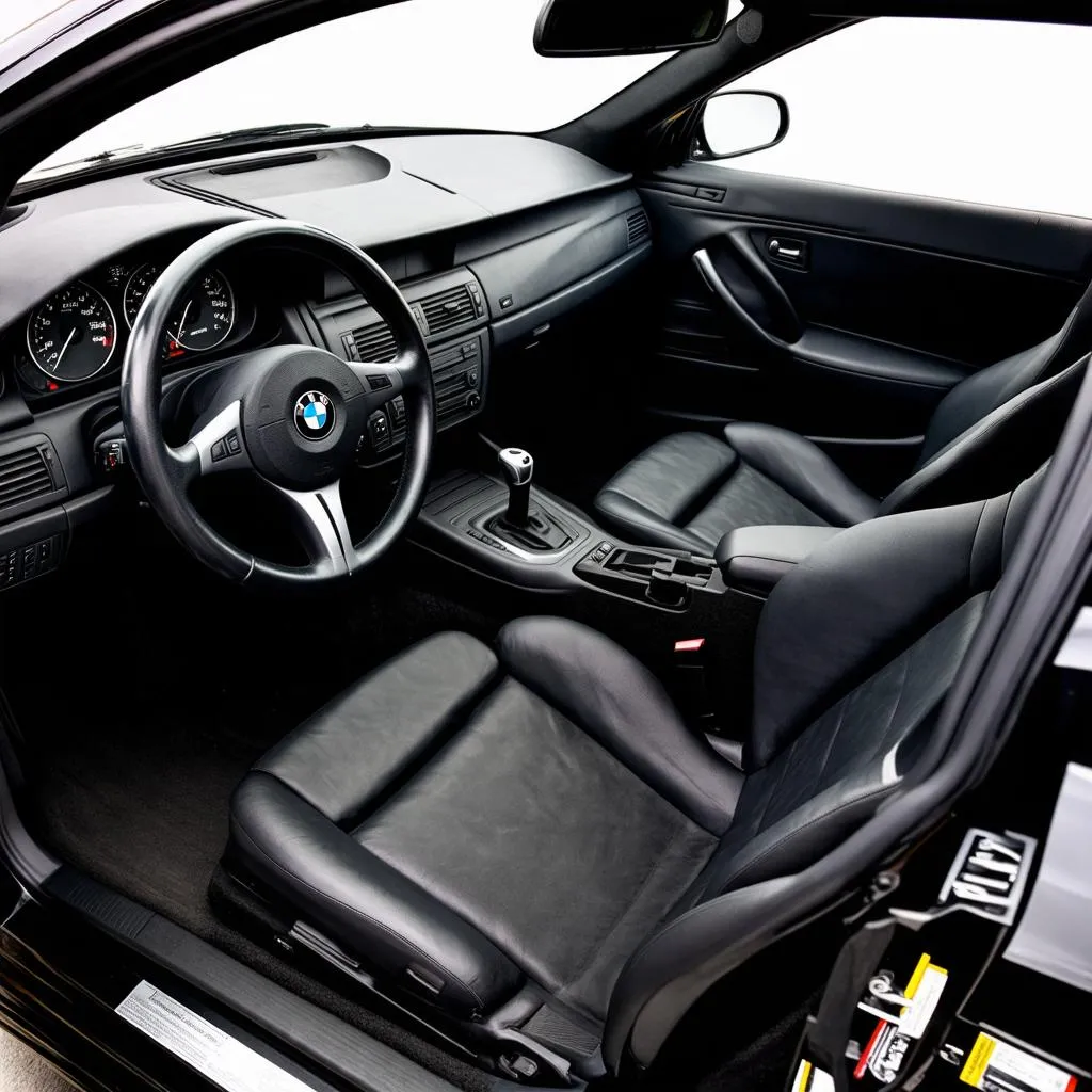 BMW E46 M3 GTR Interior