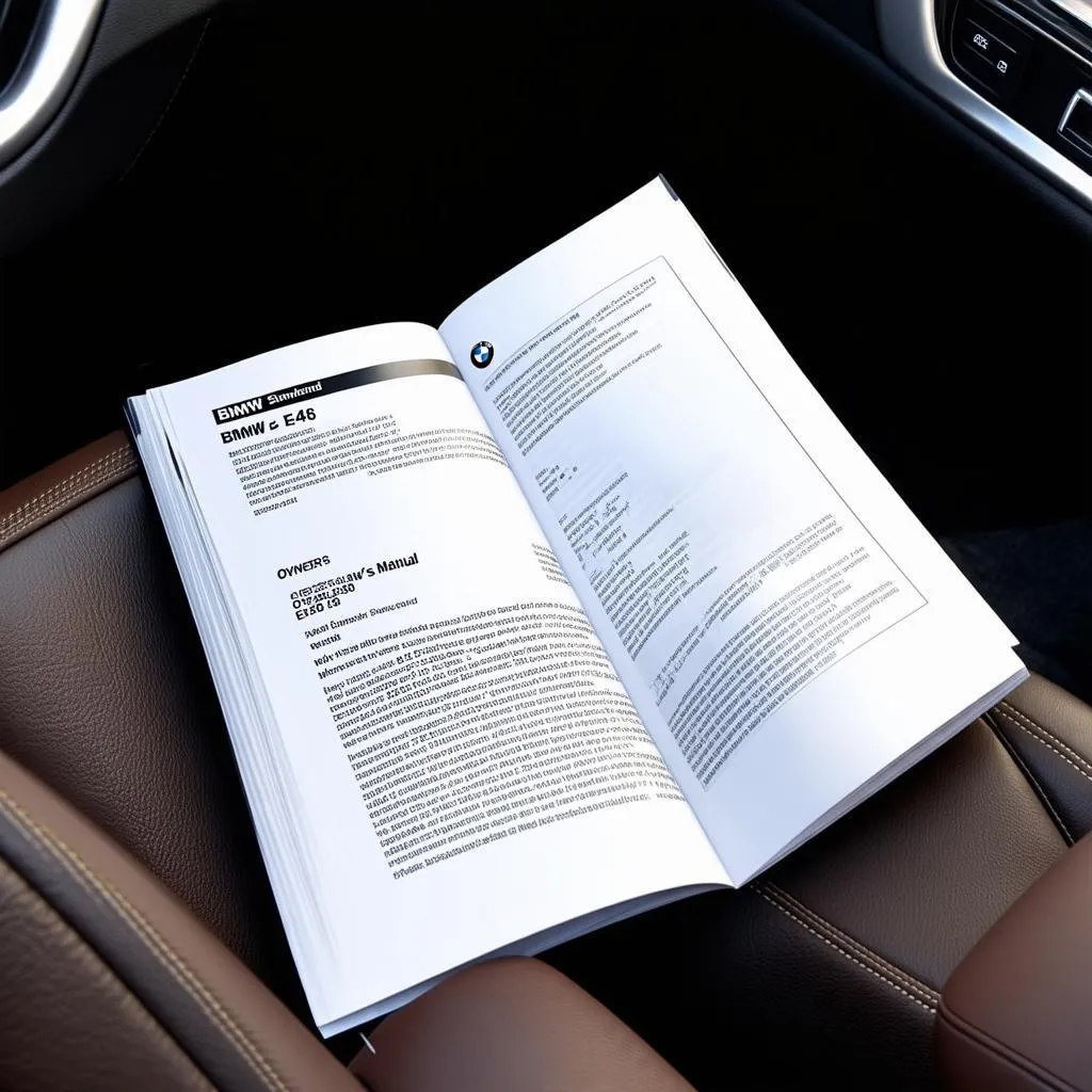 BMW E46 owner's manual