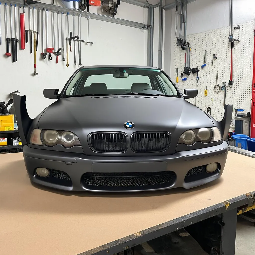 New BMW E46 Front Bumper