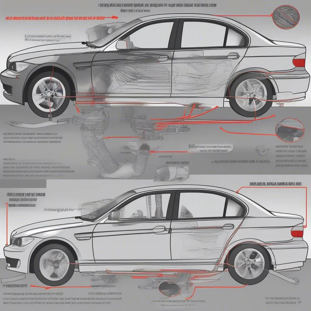 bmw e90 coolant hose replacement