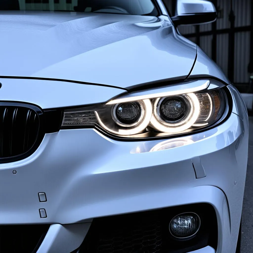 BMW E90 Angel Eye Headlights