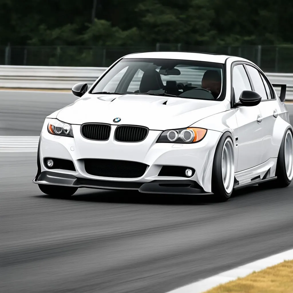 BMW E90 Wide Body Kit Racing