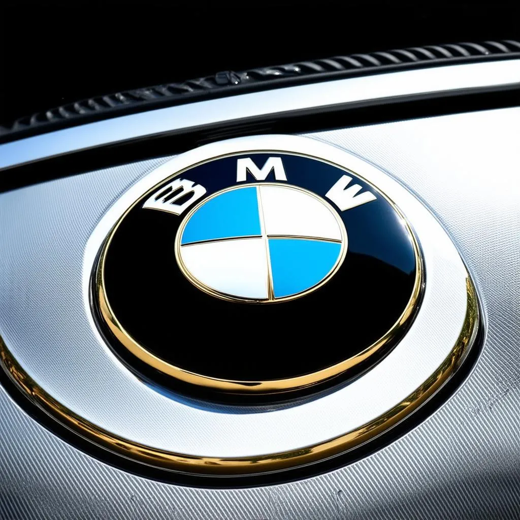 50th anniversary bmw emblem