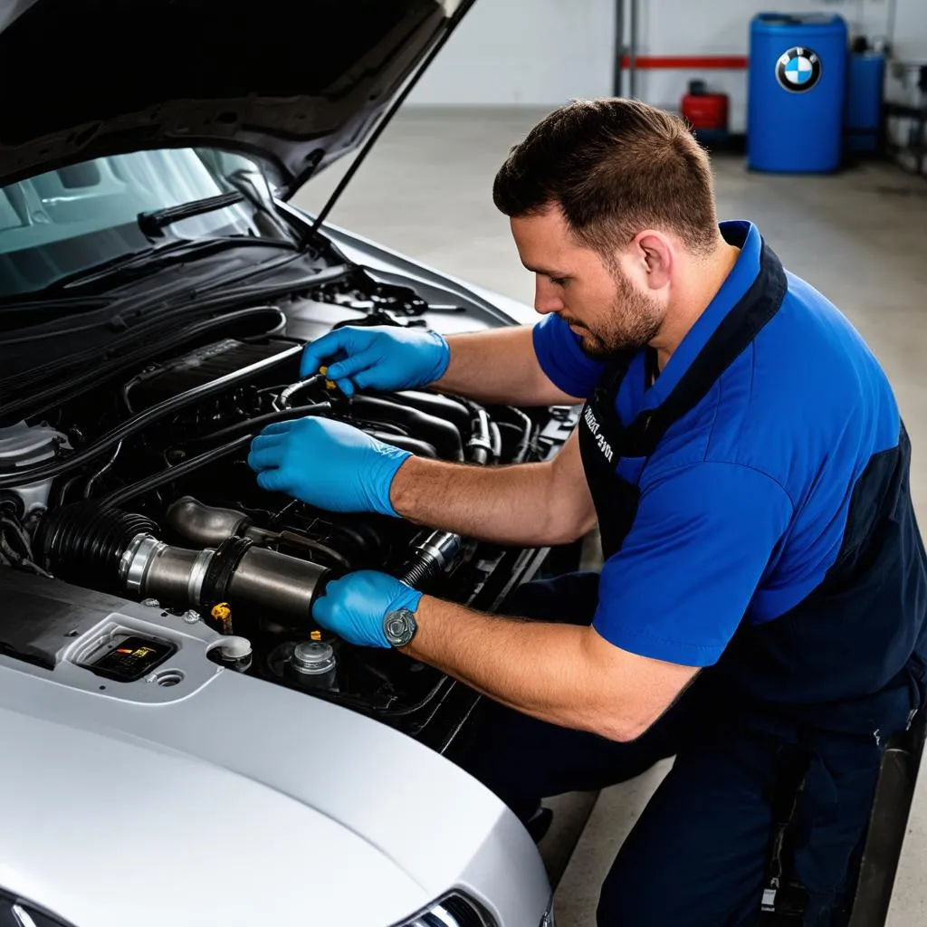 BMW Engine Oil Change