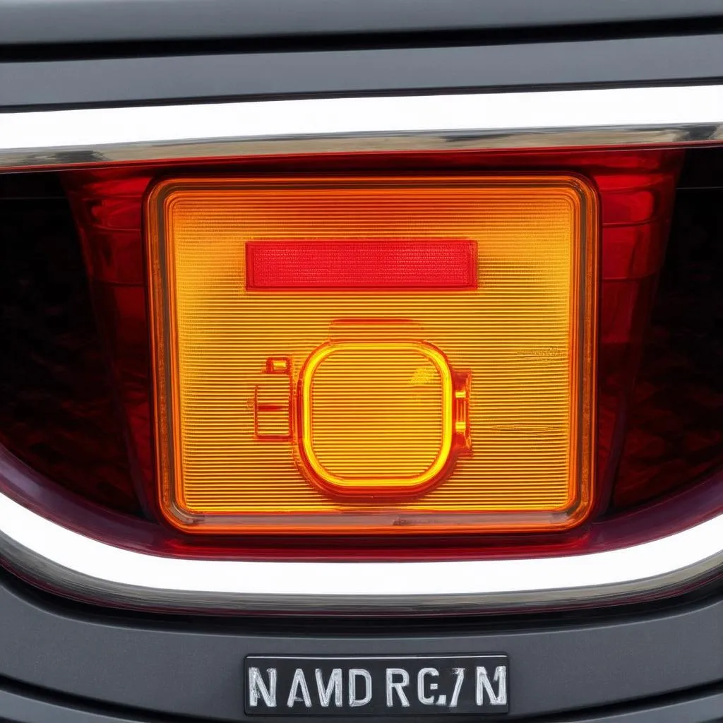 BMW engine warning light