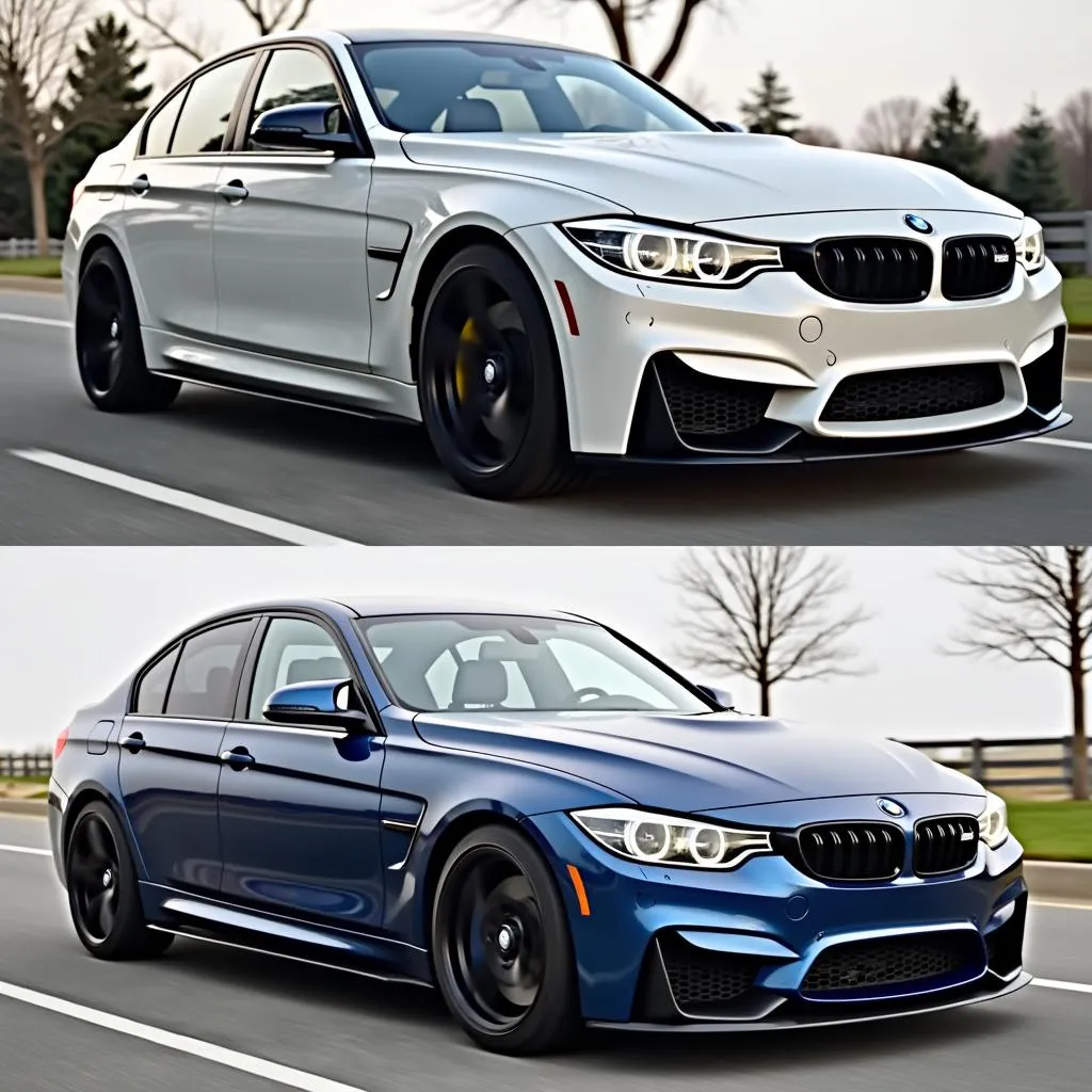 BMW F30 Body Kit Comparison