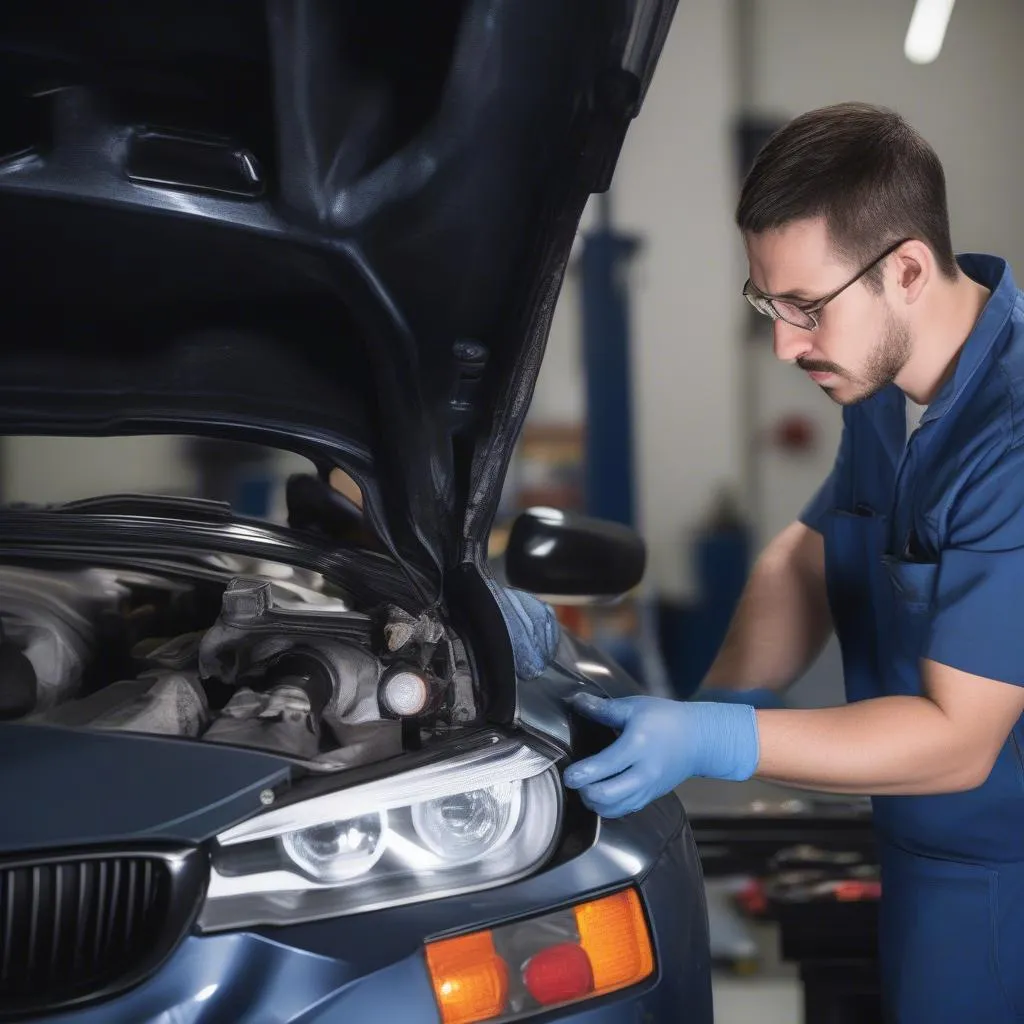 bmw f30 xenon headlight repair