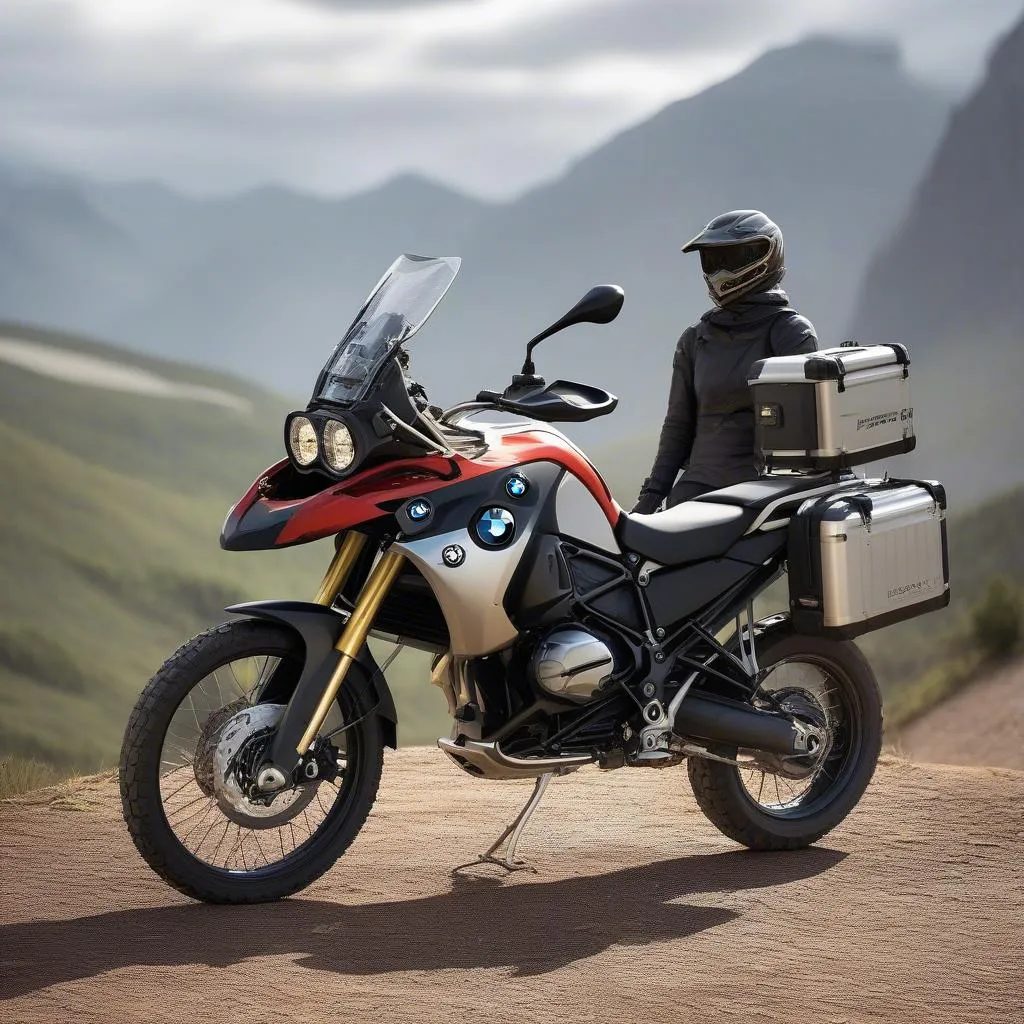 BMW F800GS Adventure motorcycle