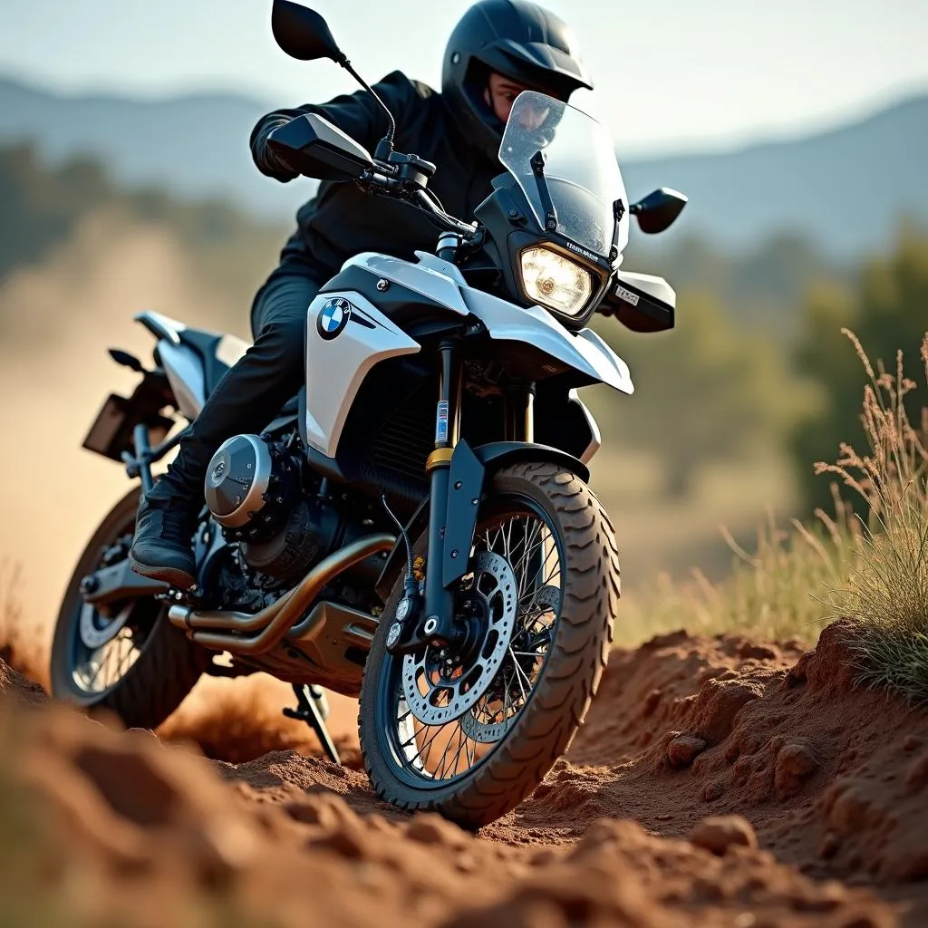 BMW G450X off-road motorcycle