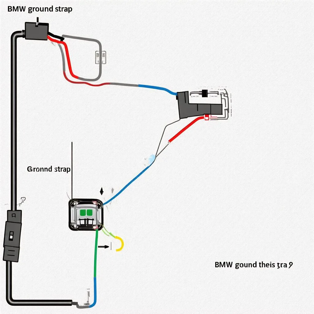 BMW Ground Strap Diagram