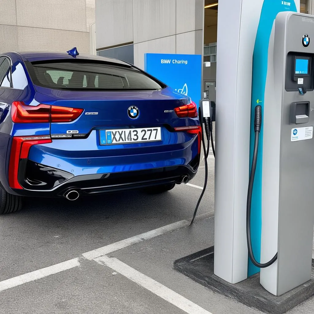 BMW i4 Fast Charging