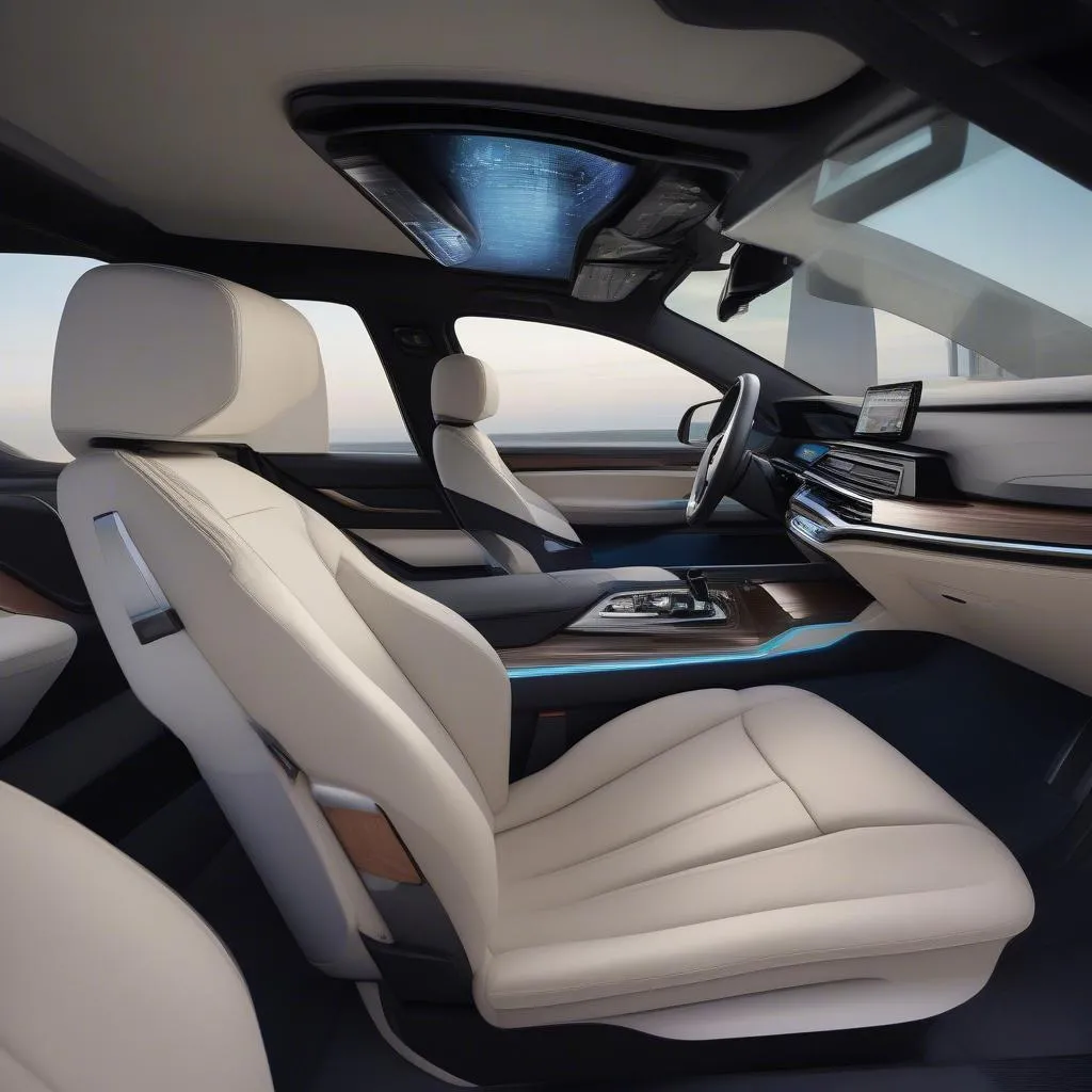 BMW i7 Interior Luxury Technology Features