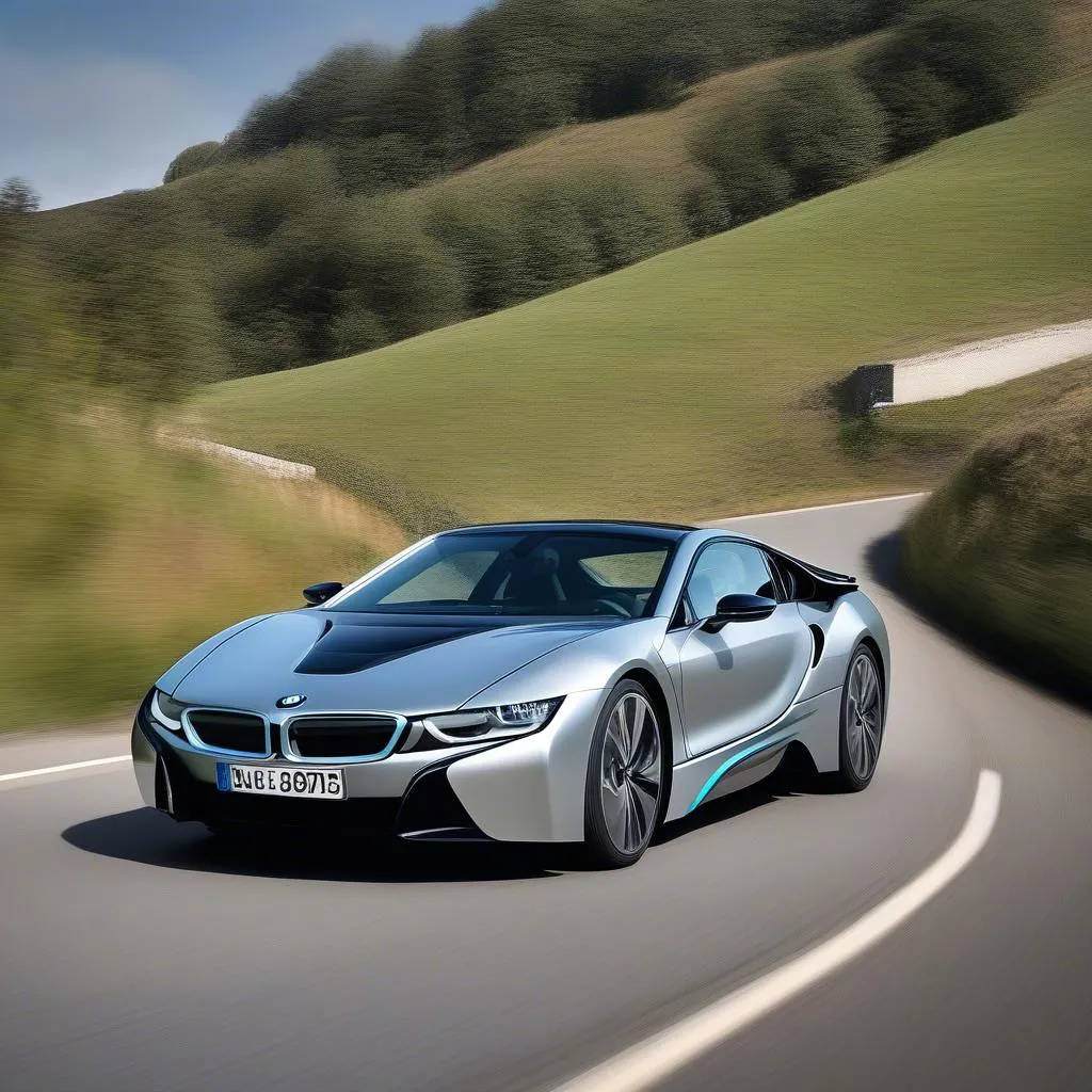 BMW i8 Hybrid Sport Car