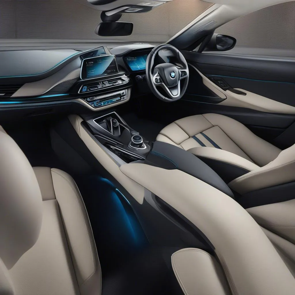 BMW i8 Interior