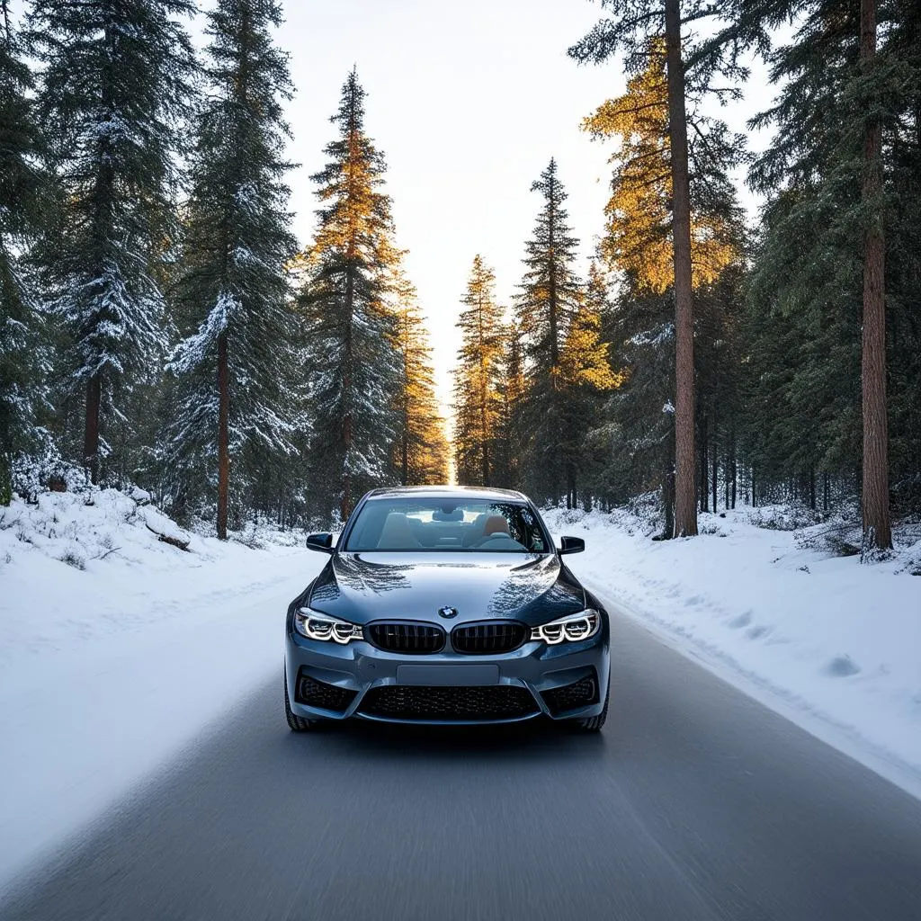 bmw-in-snow