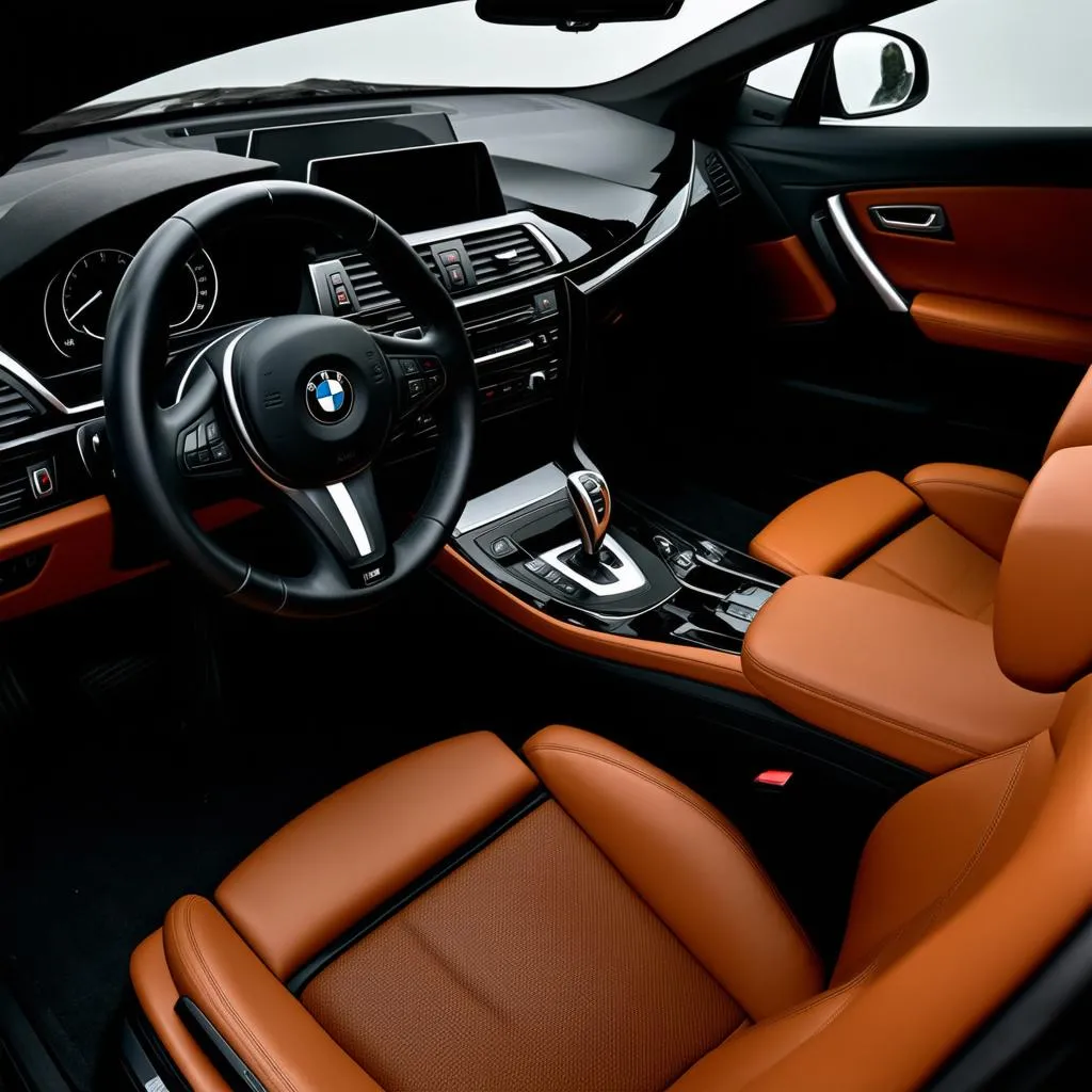 Luxurious BMW Interior