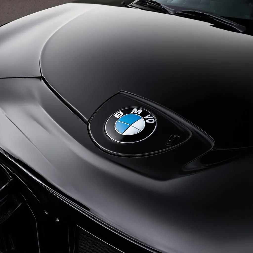 BMW Jet Black Paint Detailing