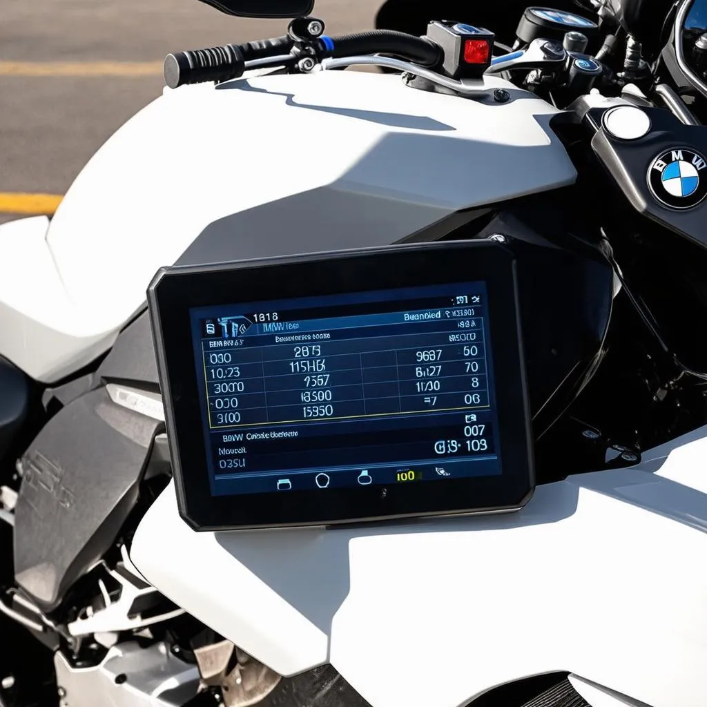 BMW K1600B Dealer Scanner