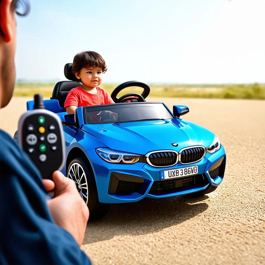 BMW kids car with remote control