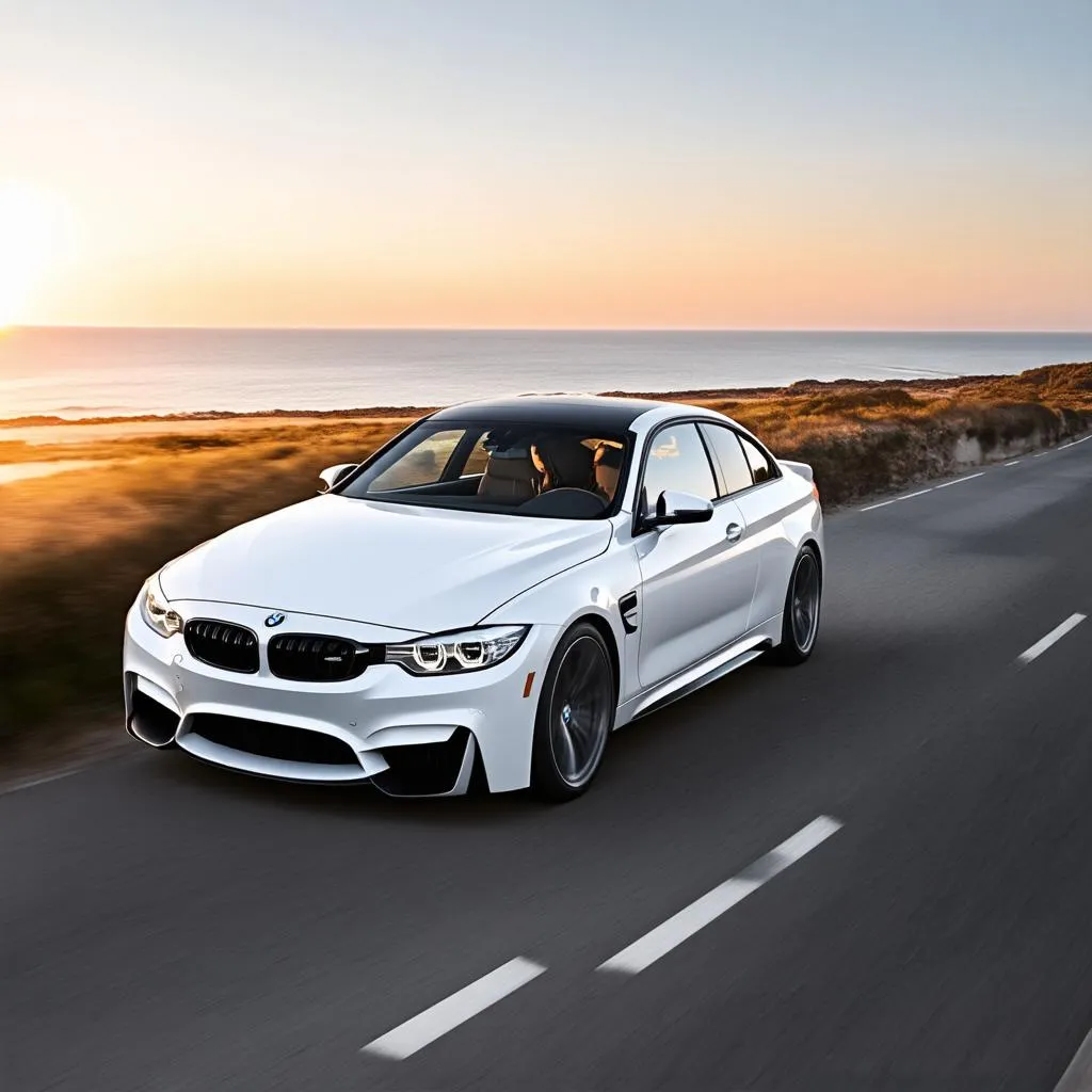 BMW M3 Alpine White