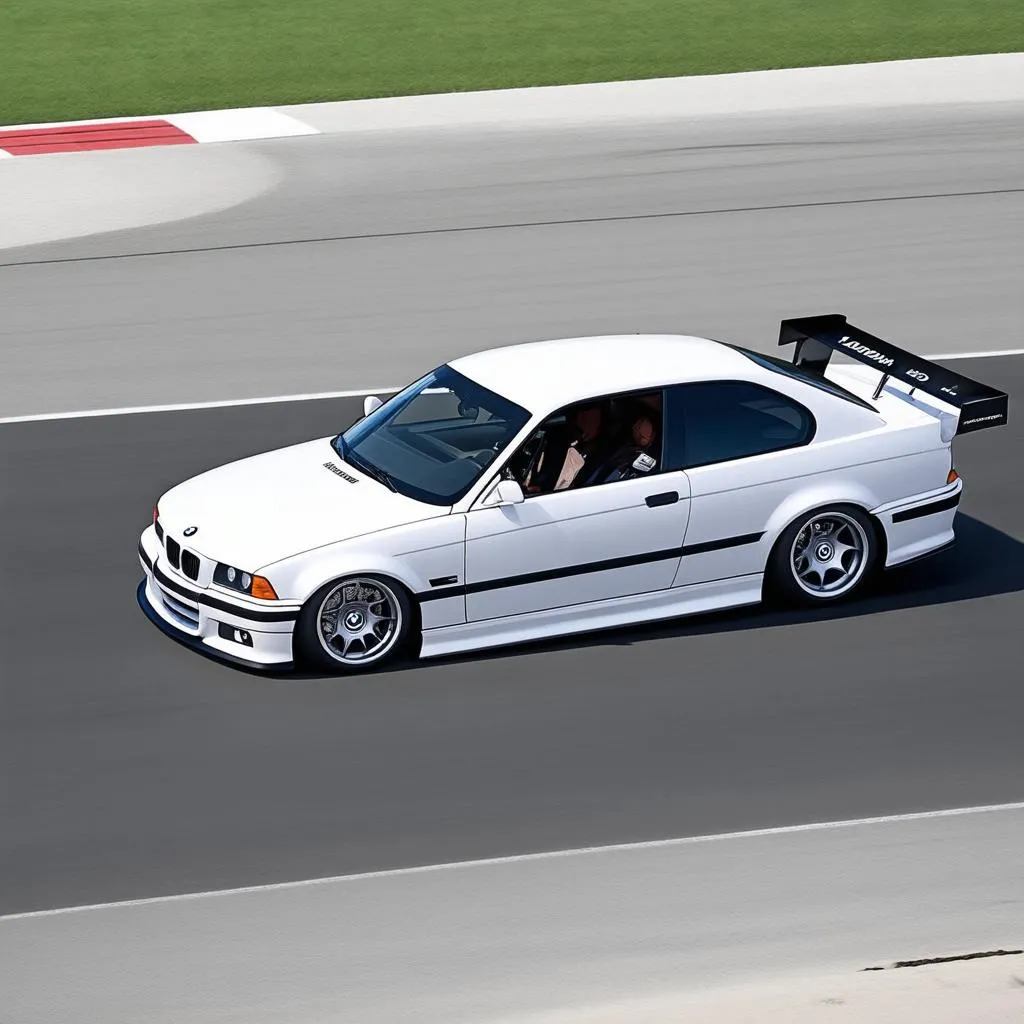 BMW M3 E36 rear wing