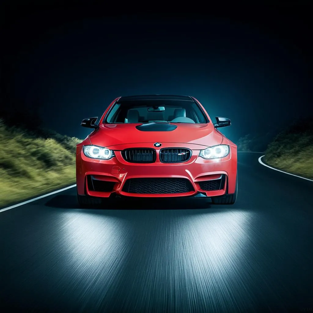 BMW M3 E92 Night Drive