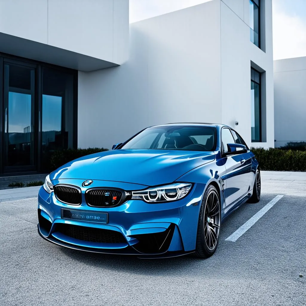 BMW M3 Yas Marina Blue