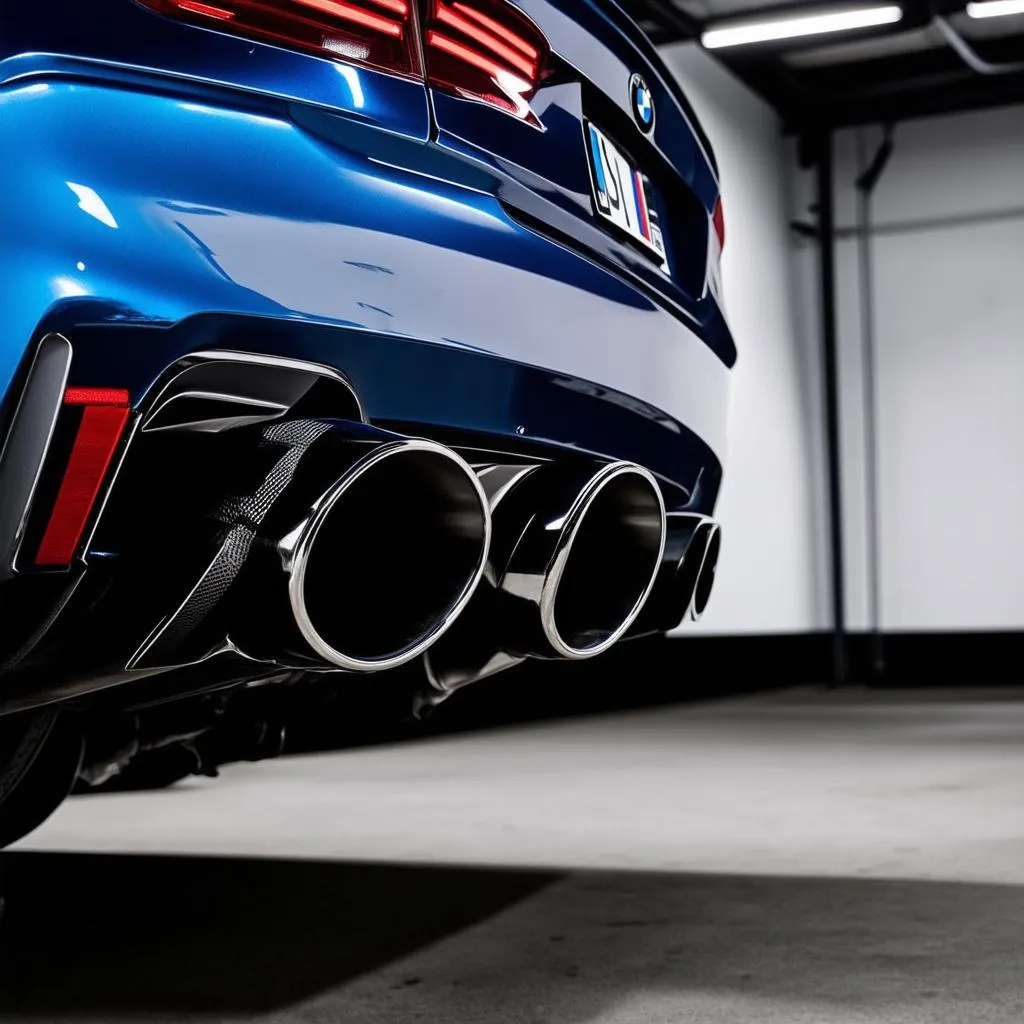 BMW M4 Exhaust Tips