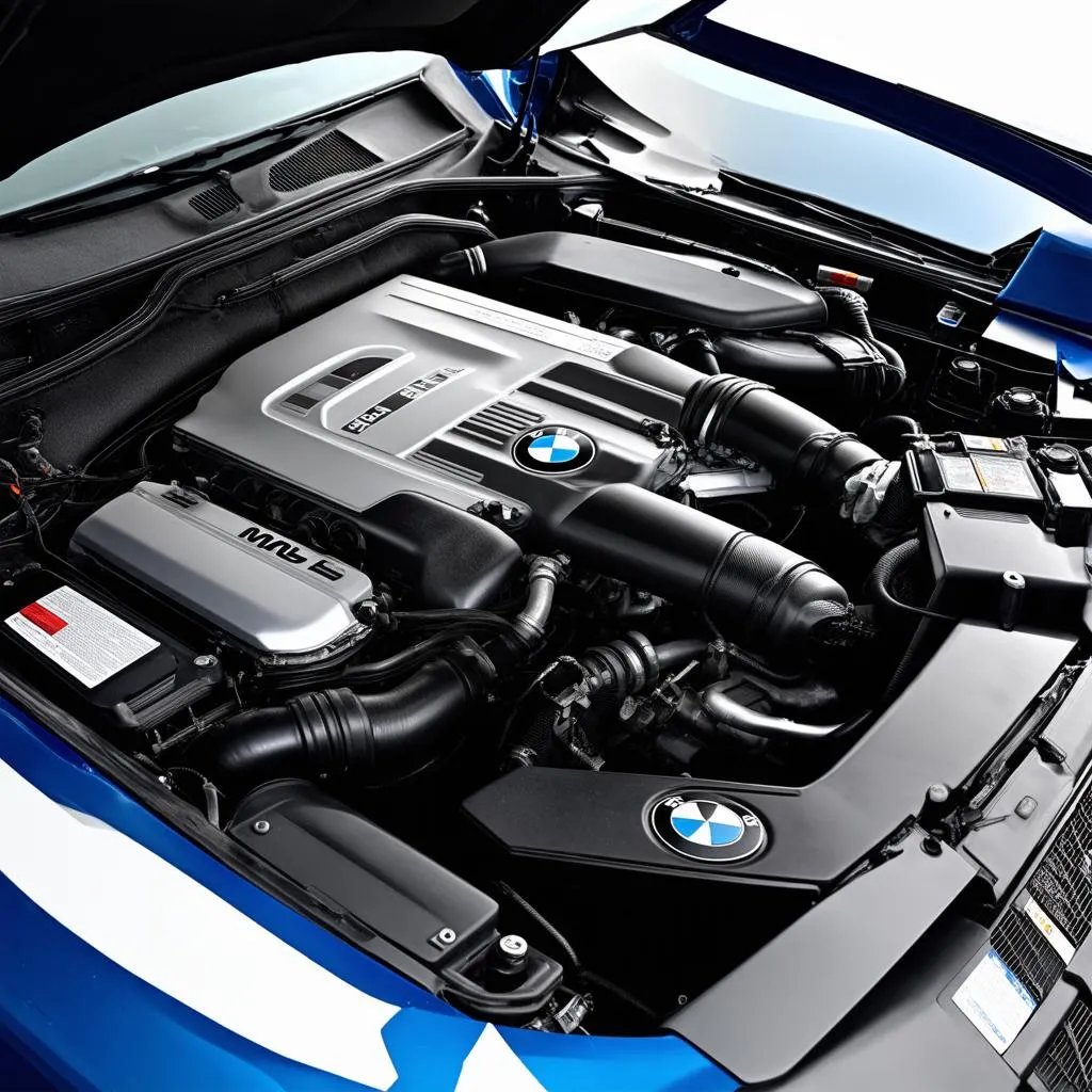 BMW M42 engine bay