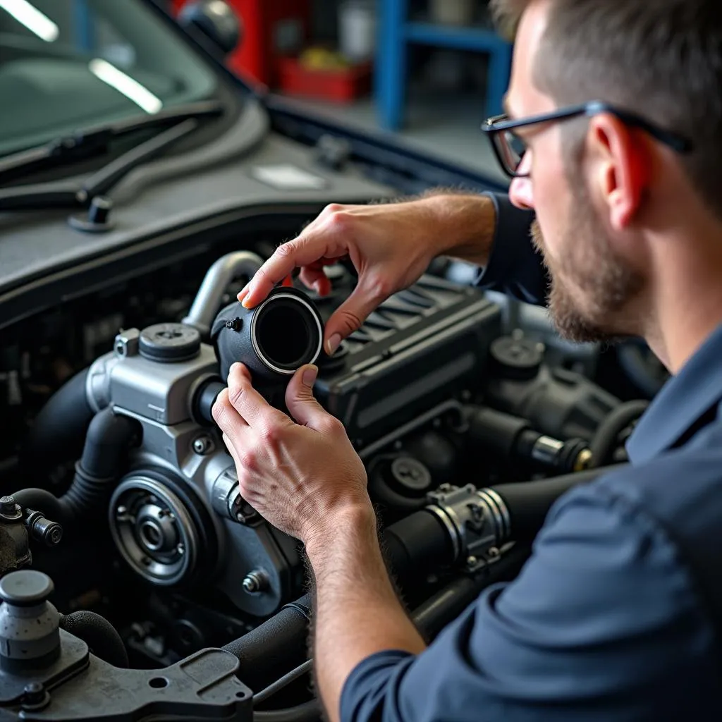 Inspecting a BMW M50 Intake Manifold