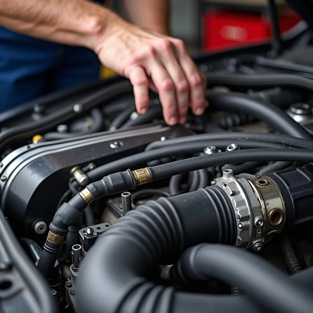 Replacing a BMW M50 intake manifold