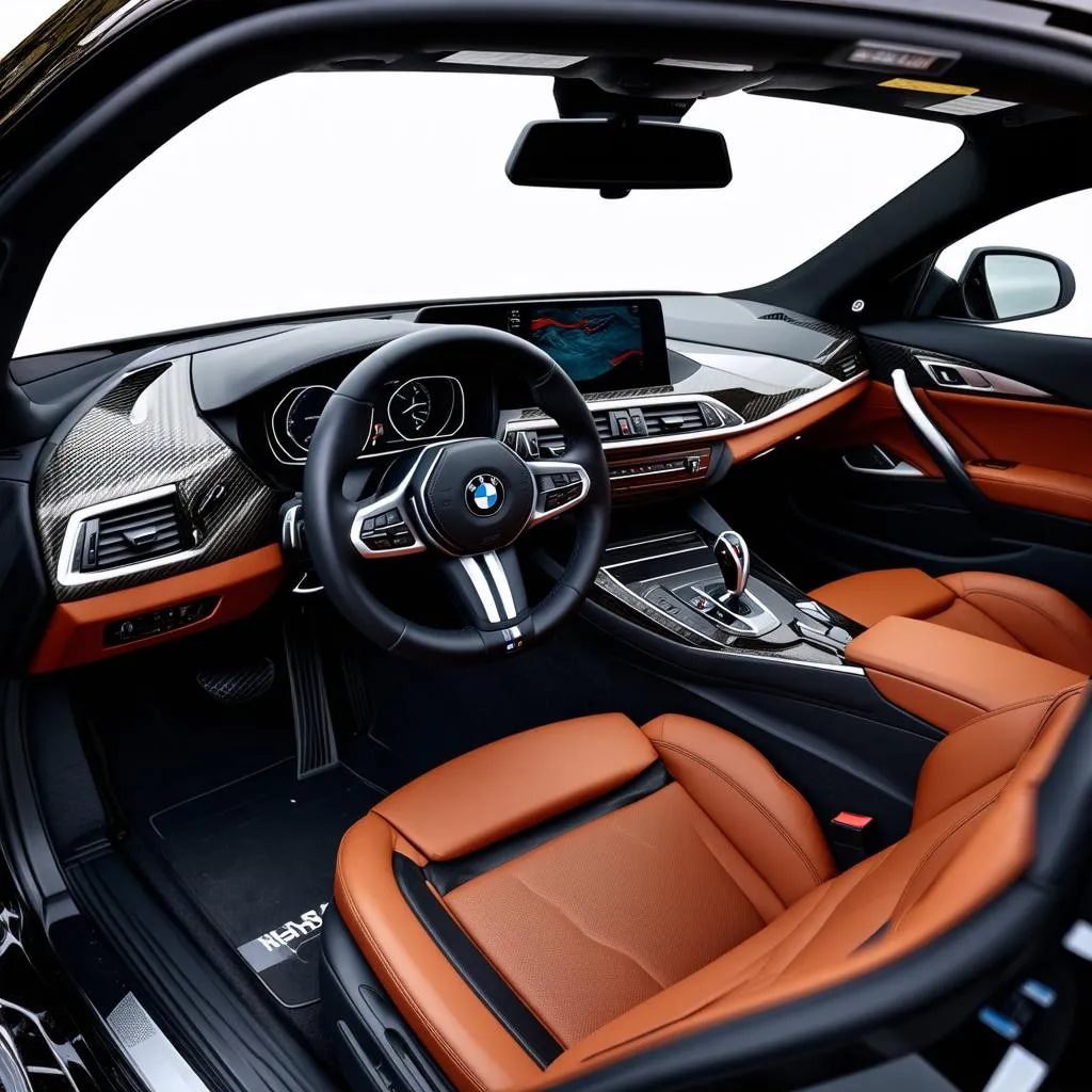 BMW M8 Competition Carbon Fiber Interior