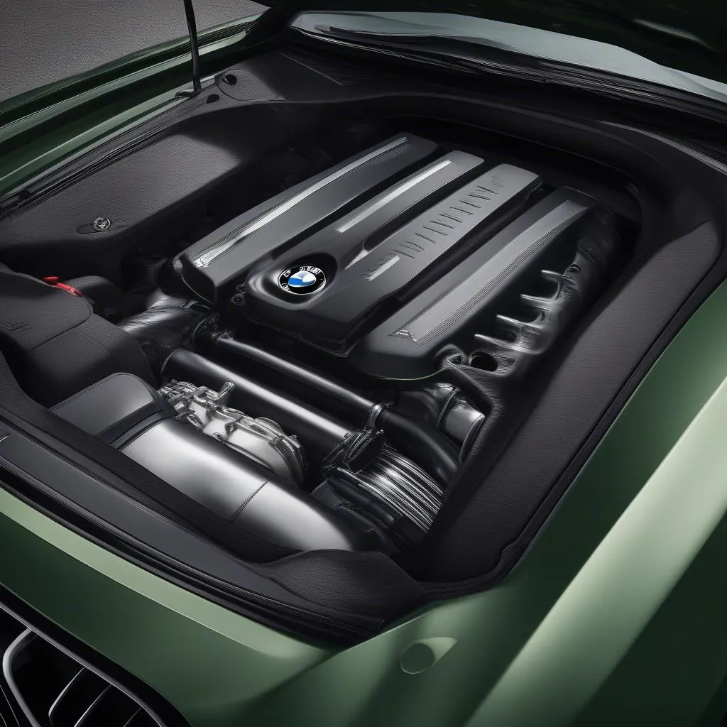 BMW M8 Competition Convertible Engine