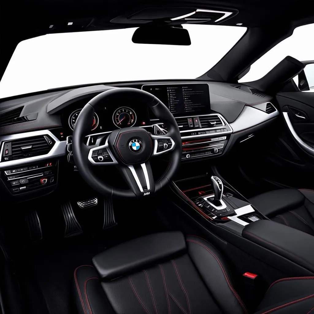 2020 BMW M8 Competition interior