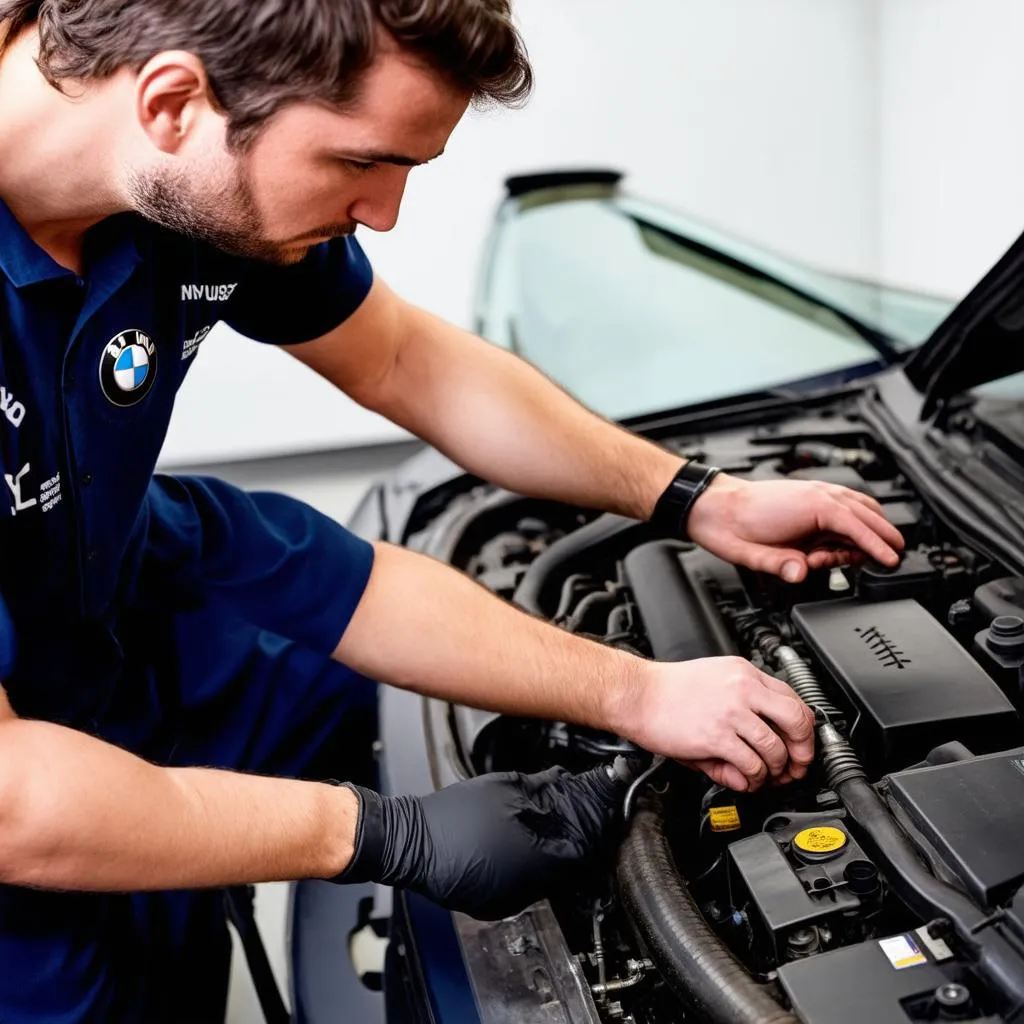 BMW mechanic