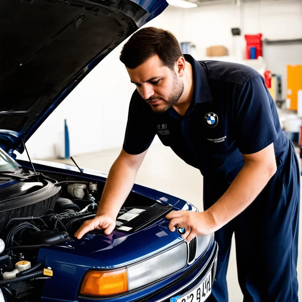 BMW mechanic