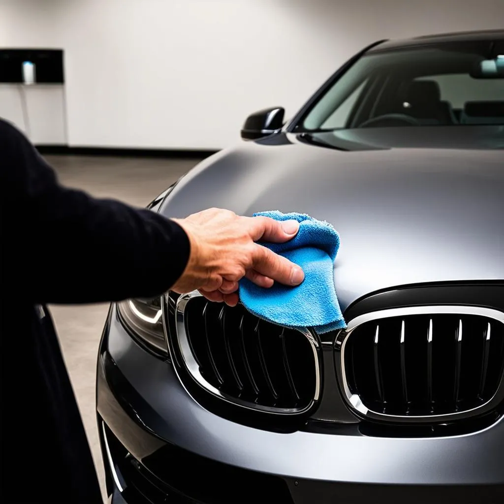 BMW Mineral Grey Car Detailing