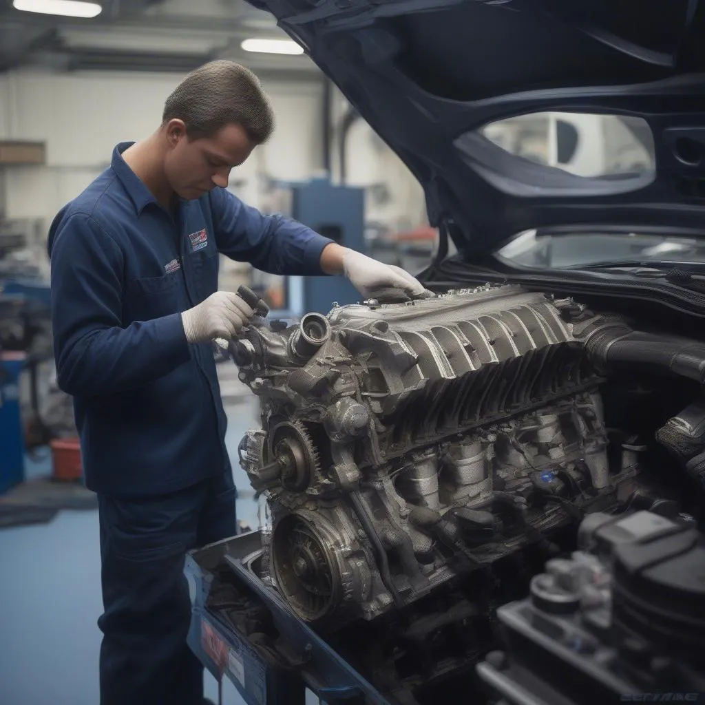 BMW N52 engine maintenance