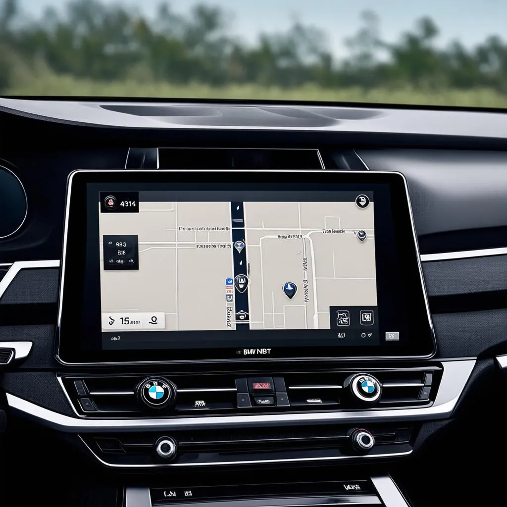 BMW NBT Dashboard