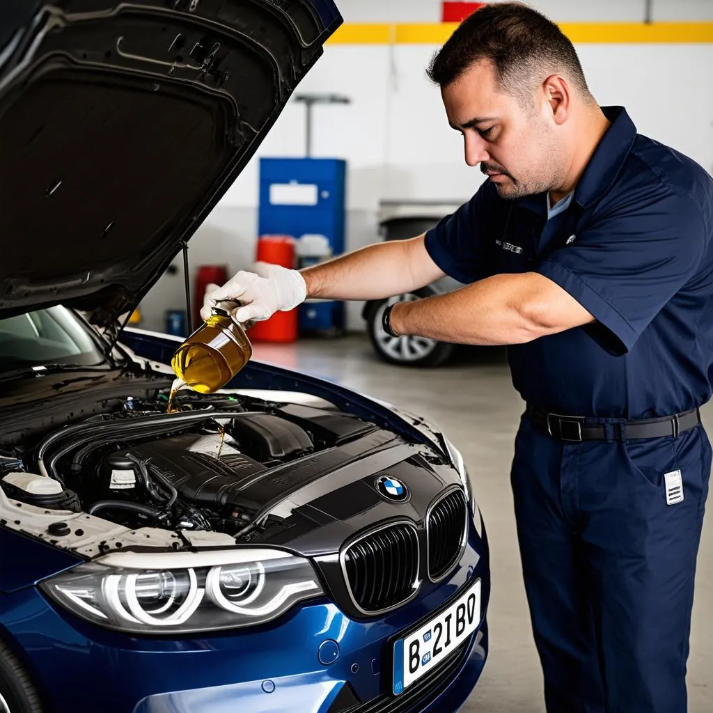 BMW Oil Change