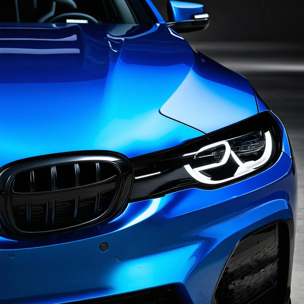 BMW Orient Blue Paint