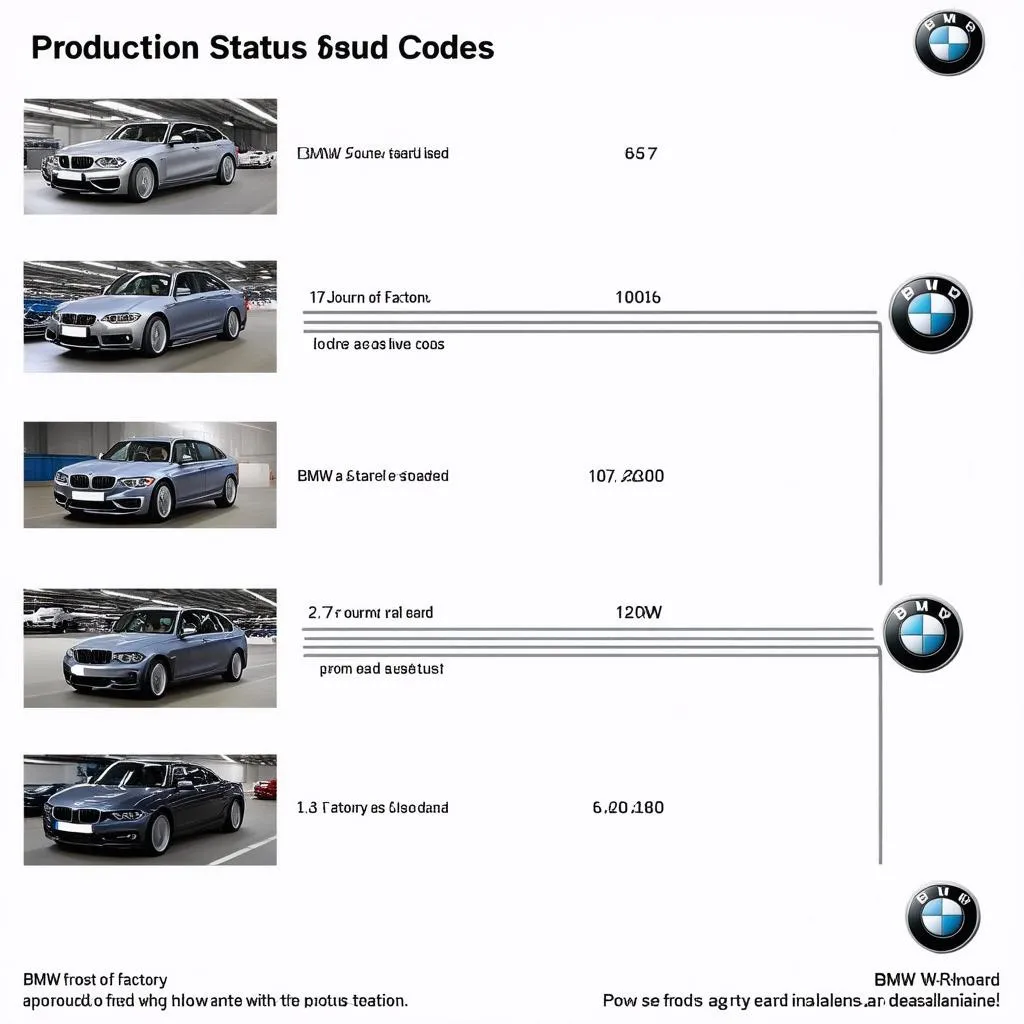 BMW Production Status Codes