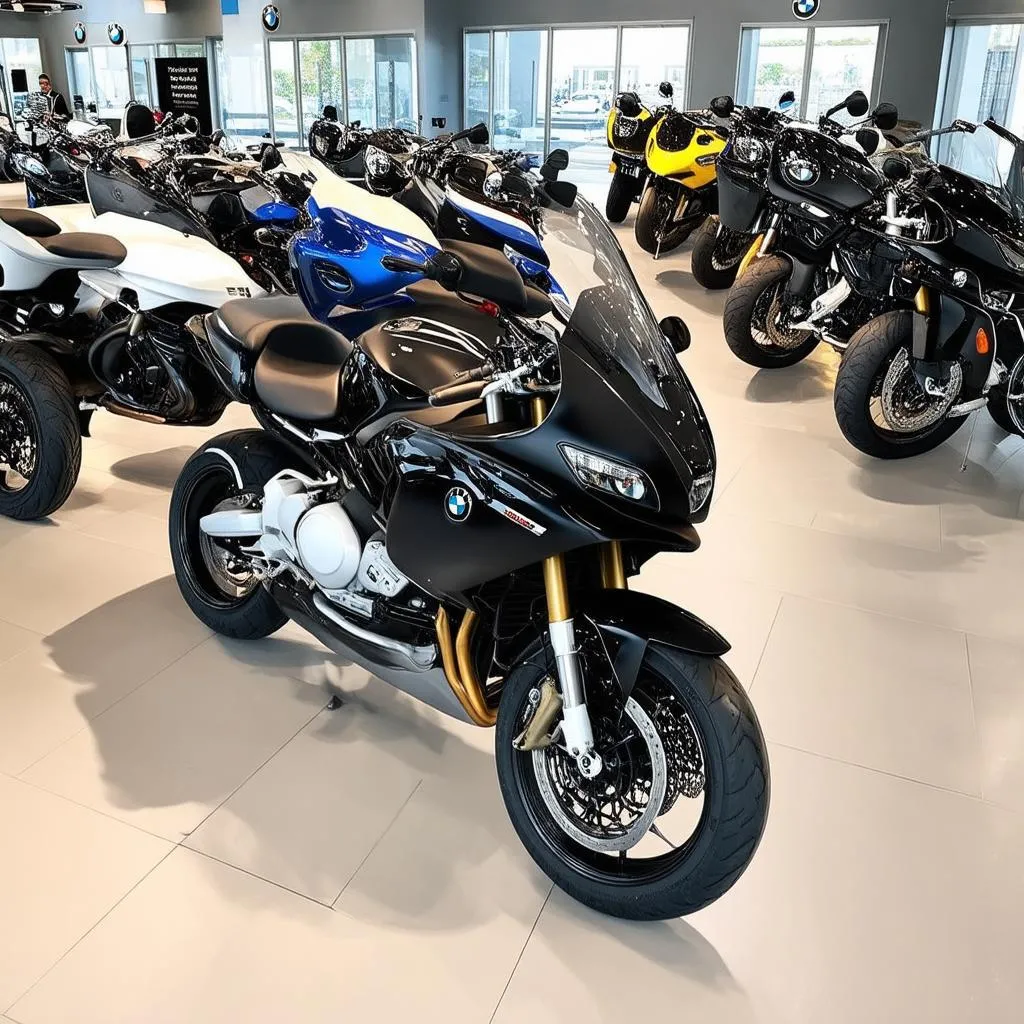 BMW R 18 Dealership Showroom