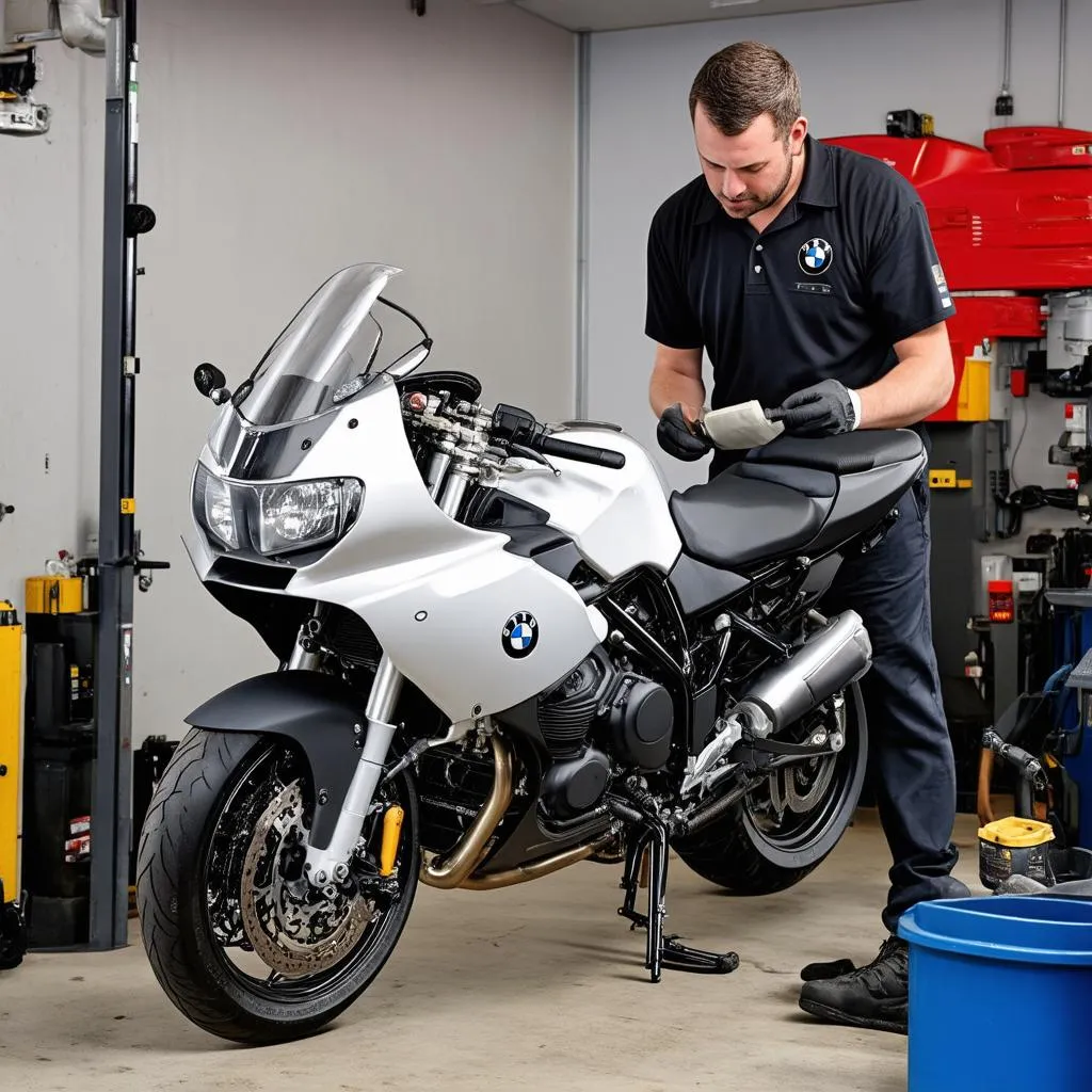 BMW R 1200 CL mechanic