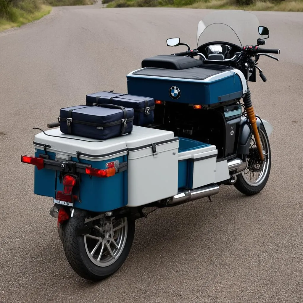 BMW R18 sidecar storage