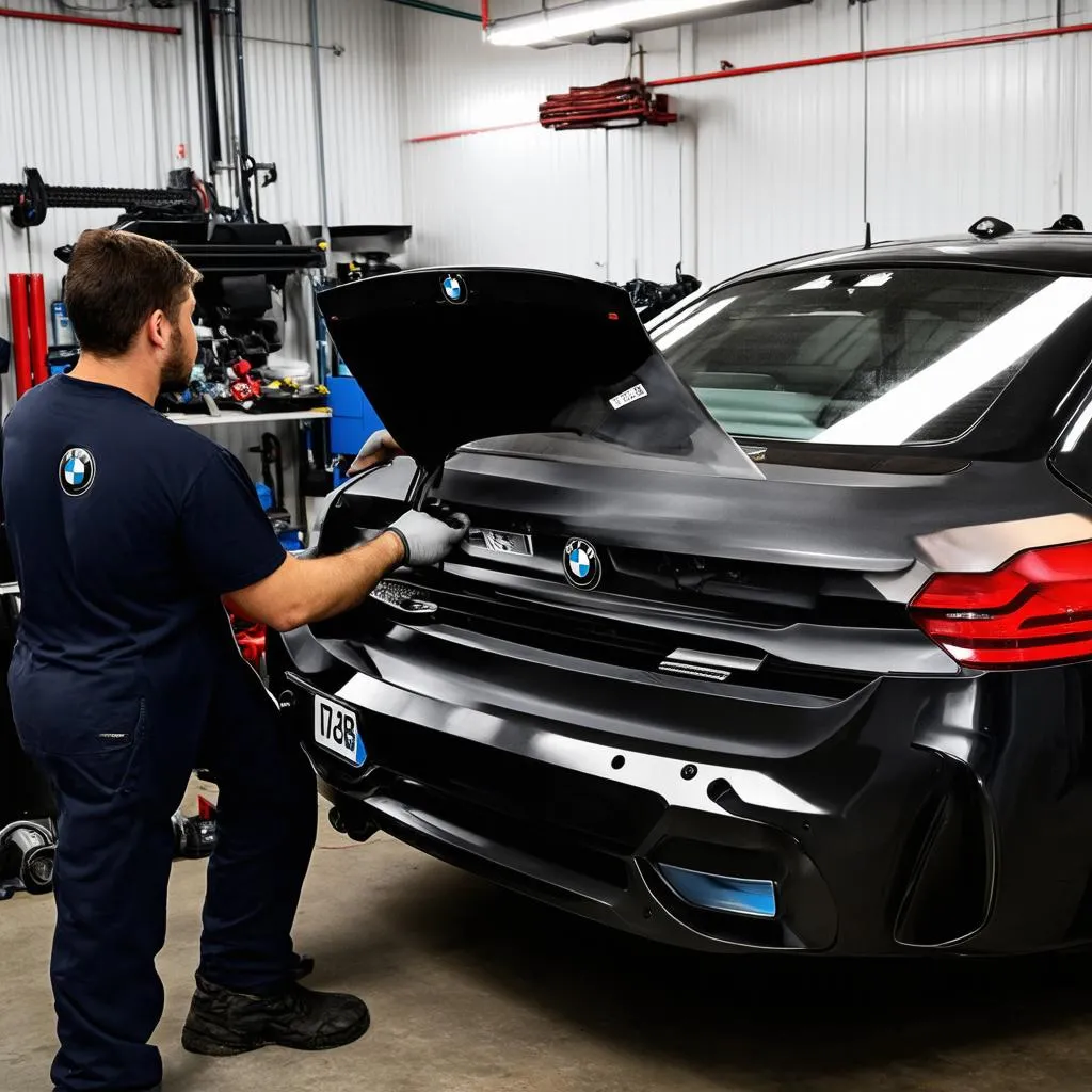 BMW repair shop