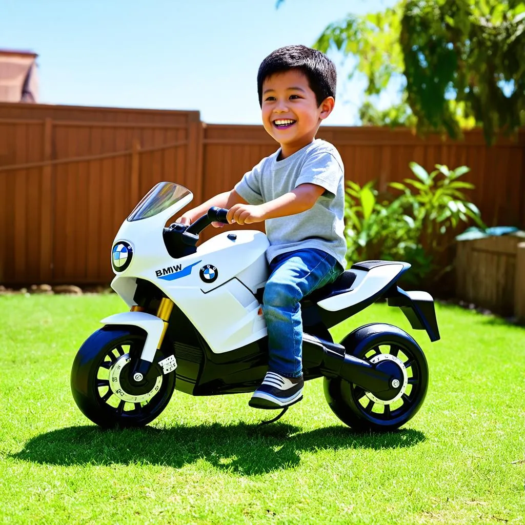 bmw ride on motorbike for kids